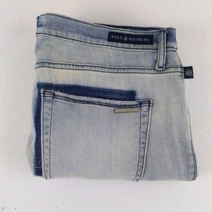Rock & Republic distress jeans women size 16M